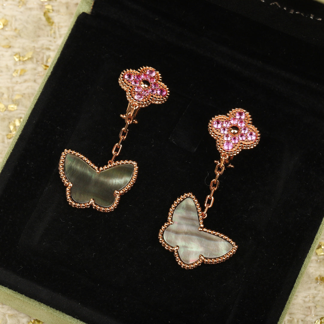 【関税負担なし・送料無料・代引可】ヴァンクリーフ&アーペル ピアス 未使用 箱付き